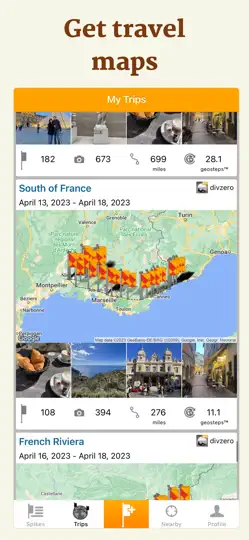 Geospike iPhone Ekran Görüntüsü 6