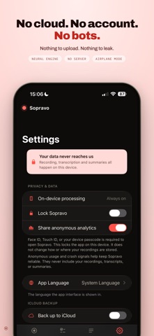 Sopravo: Voice Recorder Screenshot 6 of 9