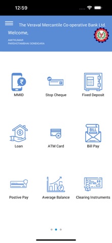 VMCBL Bank iPhone screenshot