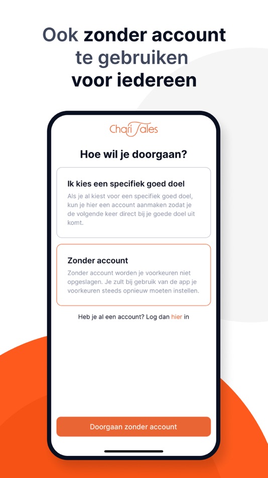 #5. ChariTales (iOS) Av: ChariTales B.V.