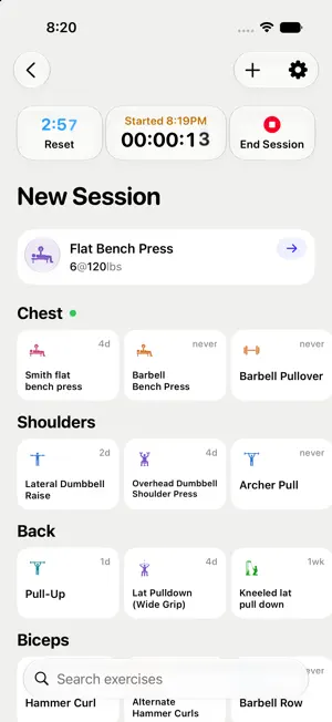 Sashas Gym screenshot 1