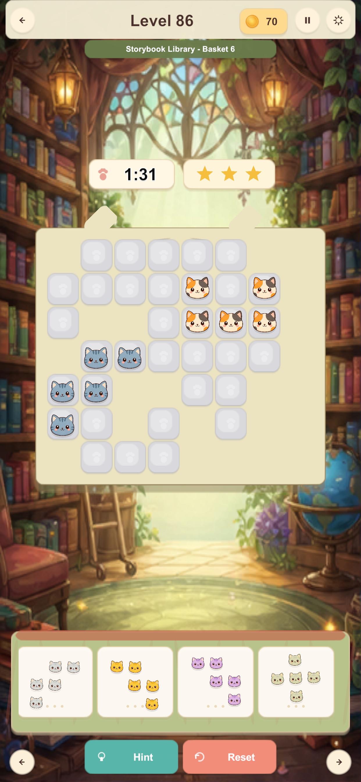 Screenshot 2 of CatBlockCuteCatPuzzle
