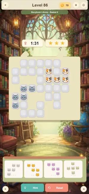 CatBlockCuteCatPuzzle screenshot 2