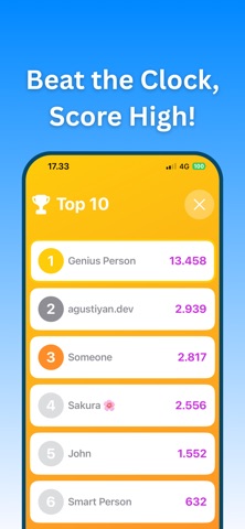 Math Quiz: Brain Workout Screenshot 3 of 4