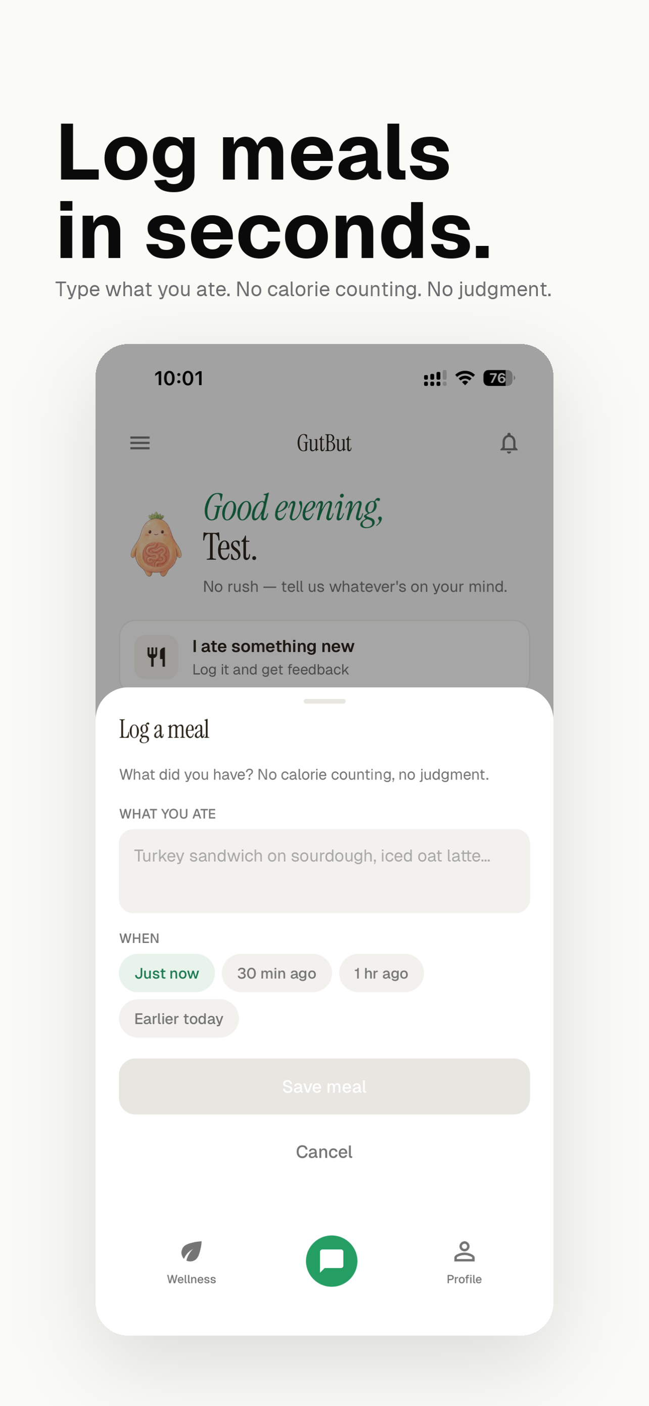 Gutbut: AI Wellness Companion