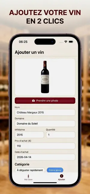 CaveAVin : Gestion de Cave screenshot 2