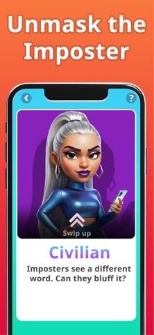 Imposter - Word Party Game iPhone screenshot