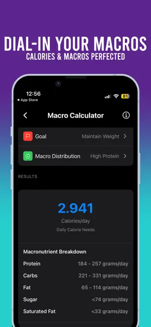 IronSum: Lifting & Nutrition screenshot 4
