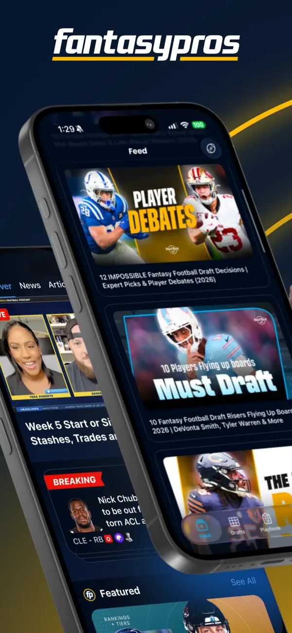 Screenshot #1 pour FantasyPros - Fantasy Advice