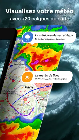Capture d'écran de Partenaire Météo Pro:Prévision sur iPhone 2