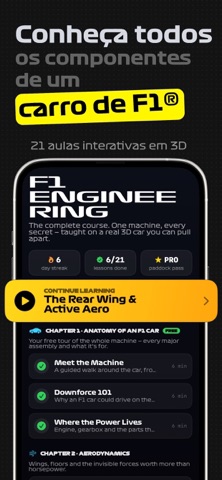 Paddock Pass: Formula 3D iPhone screenshot 2