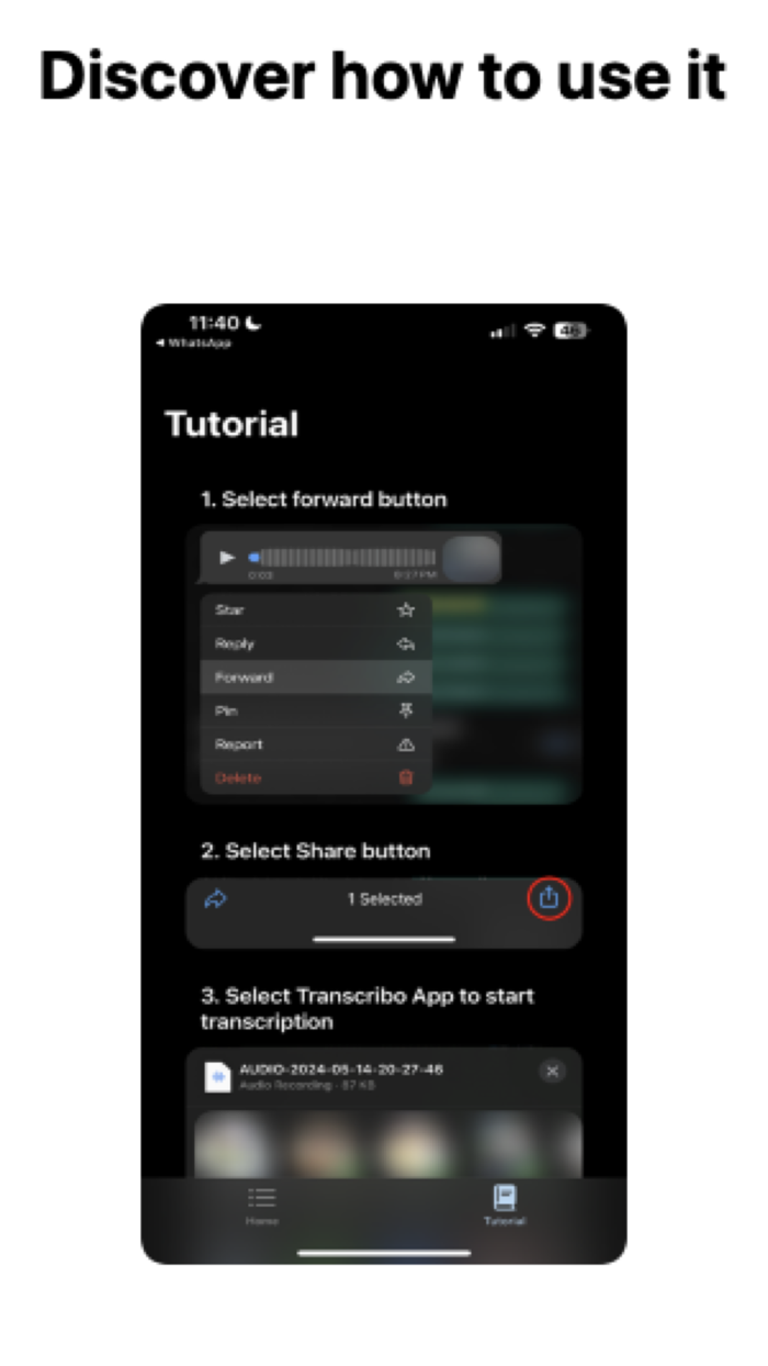 Transcribe speech to Text - AI