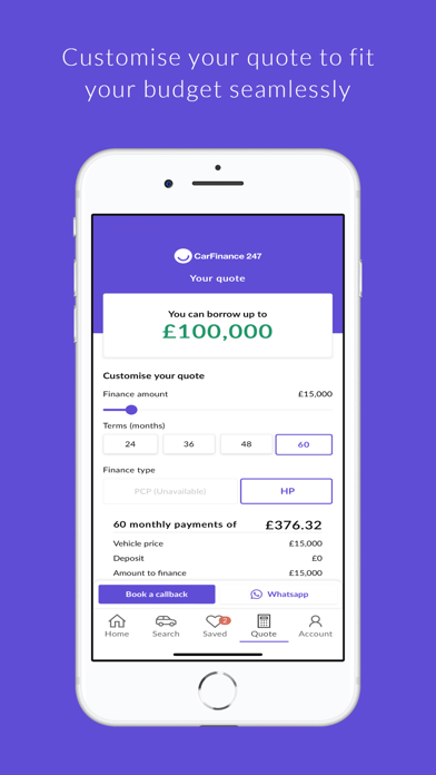 CarFinance 247 Screenshot