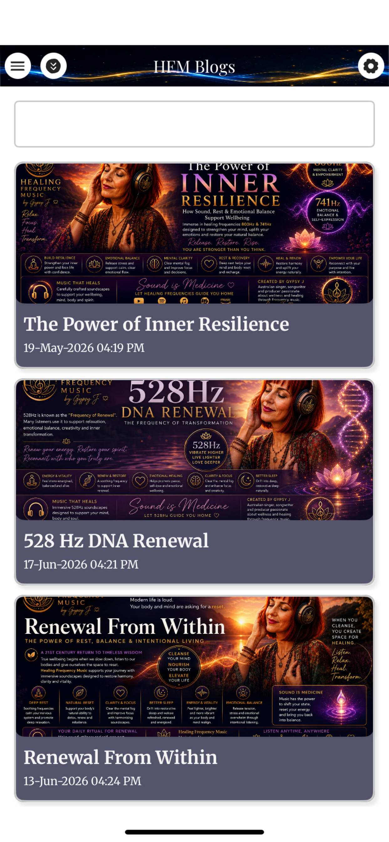 Healing Frequency Music screenshot 2