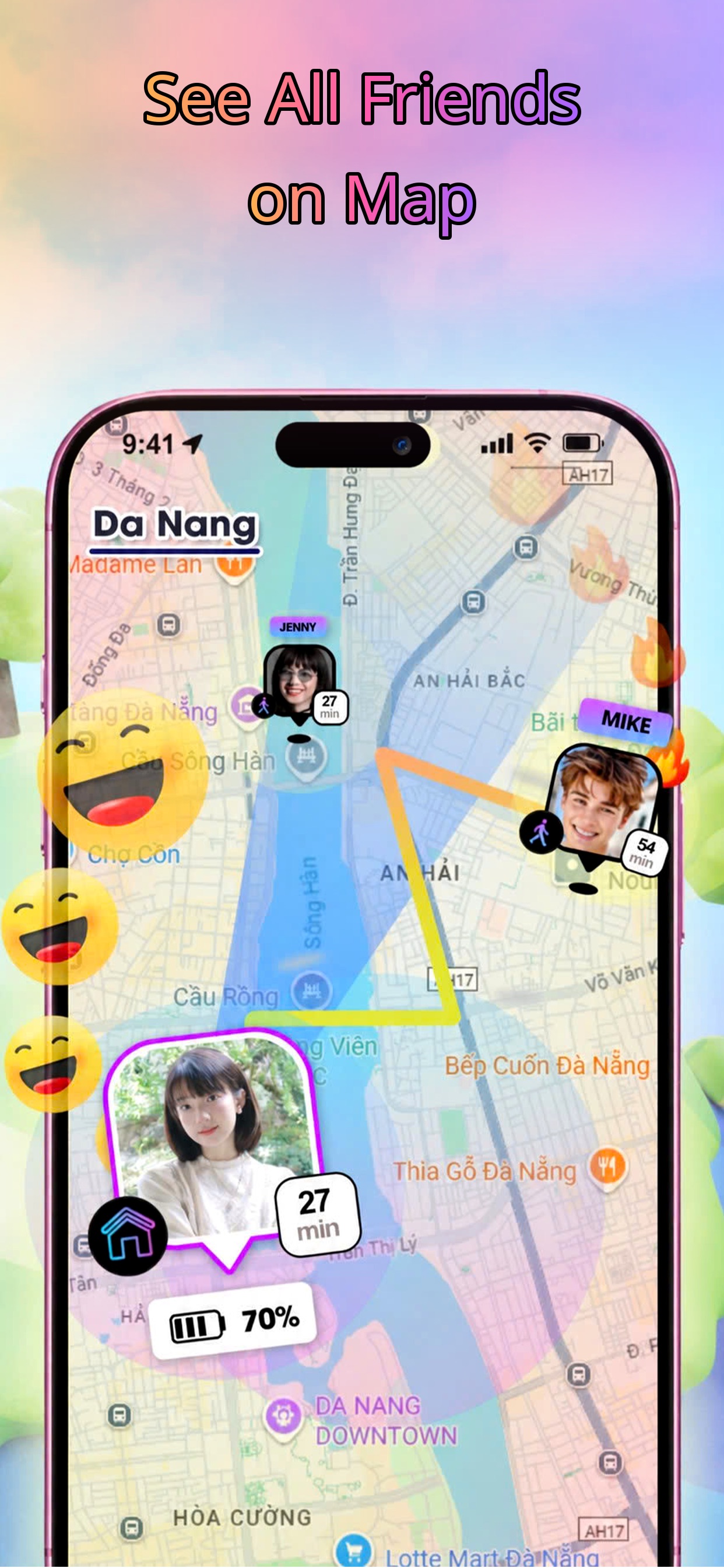 Screenshot 3 of Zenly Share Location - Penlo