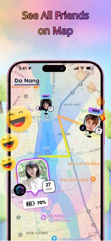 Zenly Share Location - Penlo iPhone screenshot 3