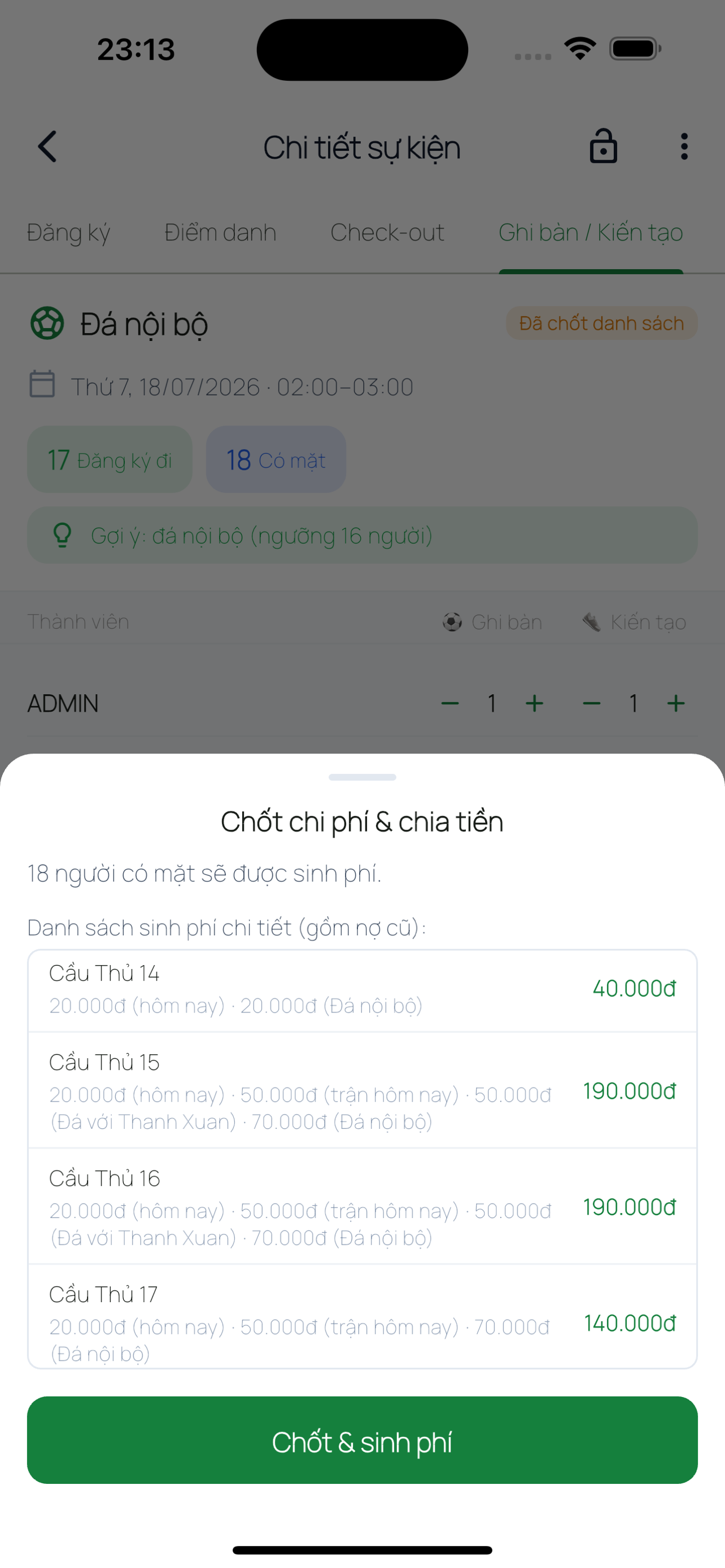 Bóng Đá Phủi VN screenshot 8