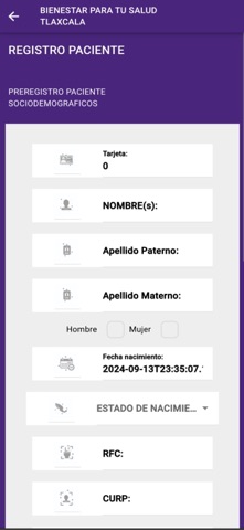 Bienestar Tlaxcala iPhone screenshot