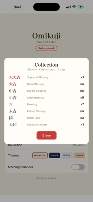 Omikuji Fortune screenshot 4
