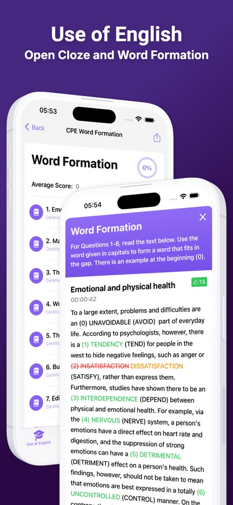 English C2 Proficiency (CPE) - Education App | MWM