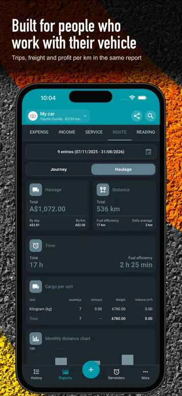 Drivvo - 車両管理・費用記録アプリ screenshot 6 of 10