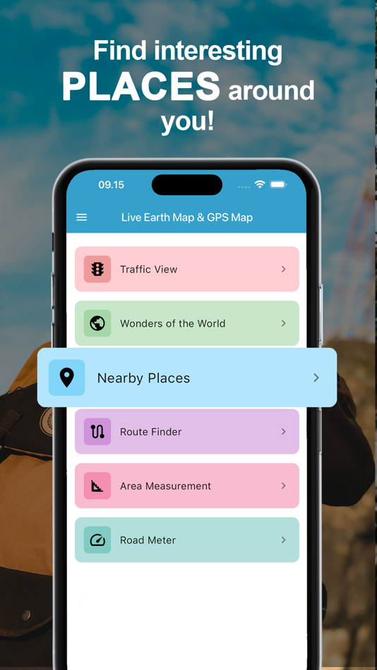 #1. Live Earth Map & GPS Map (iOS) 来自: Naufal Rusada