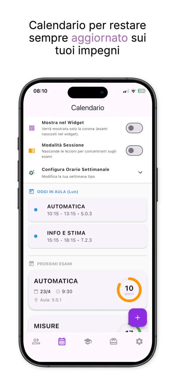 Calendario Folium