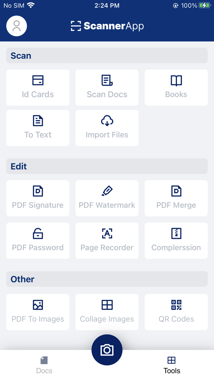 ScannerApp Photo to PDF  OCR