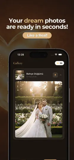 Wedy: Wedding Photo Generator iPhone Ekran Görüntüsü 5