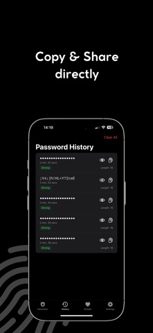 Password Generator: Keegen screenshot