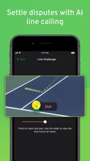 swingvision: tennis pickleball iphone screenshot 2