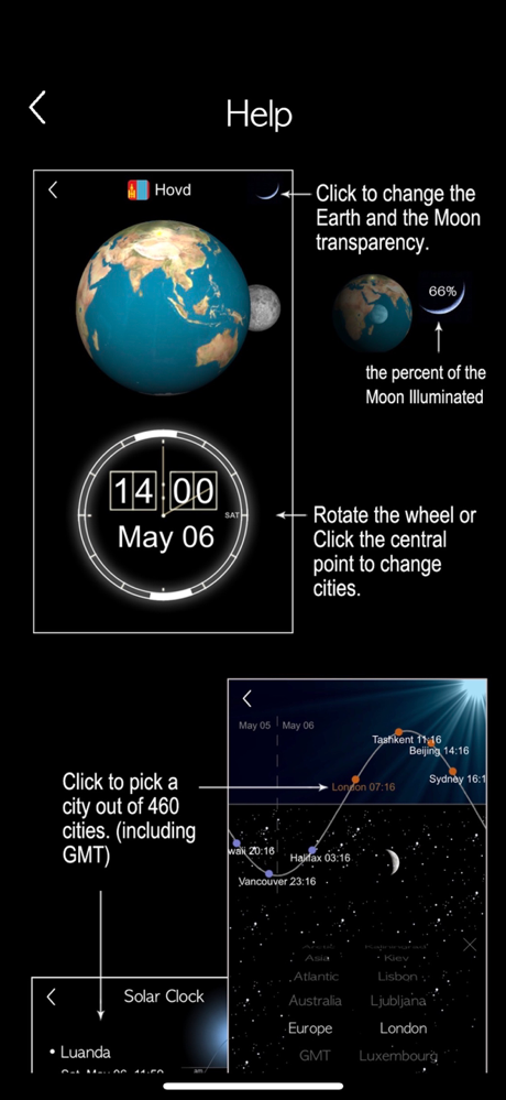 World Clock - Time Zone Wheel Info on United States App Store - App ...
