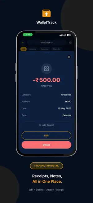 WalletTrack: Budget Tracker screenshot 4
