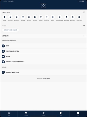 Xavier Musketeers(Let's Go X!) iPad screenshot