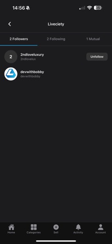 Liveciety screenshot