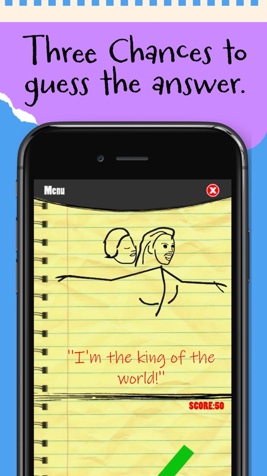 #4. Stick-Figure Movie Trivia (iOS) 由: One Tap Trivia