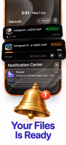 NanoJet: Save & Organize Files Screenshot 7 of 9