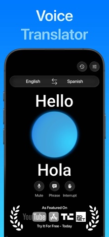 Translate Us - AI Translator iPhone screenshot