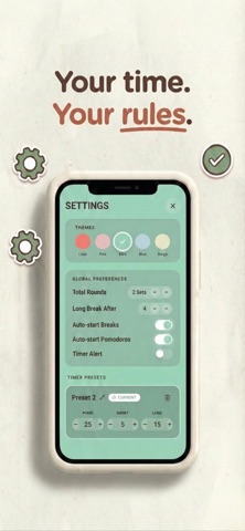 Podo - Pomodoro Timer Screenshot 5 of 5