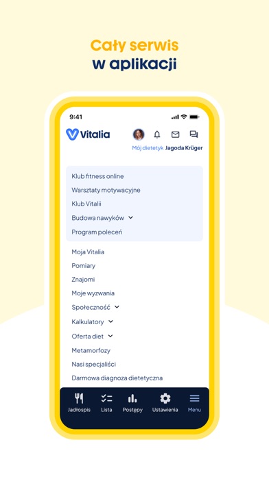 Vitalia - dieta i motywacja Screenshot