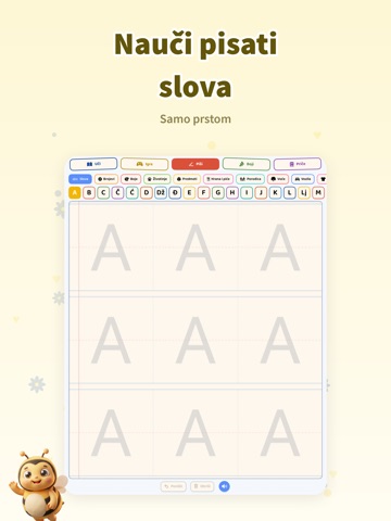 Pčelko - Uči bosanski Bosnian iPad screenshot