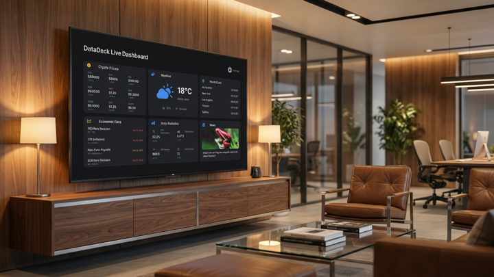 Screenshot #3 pour DataDeck Live Dashboard