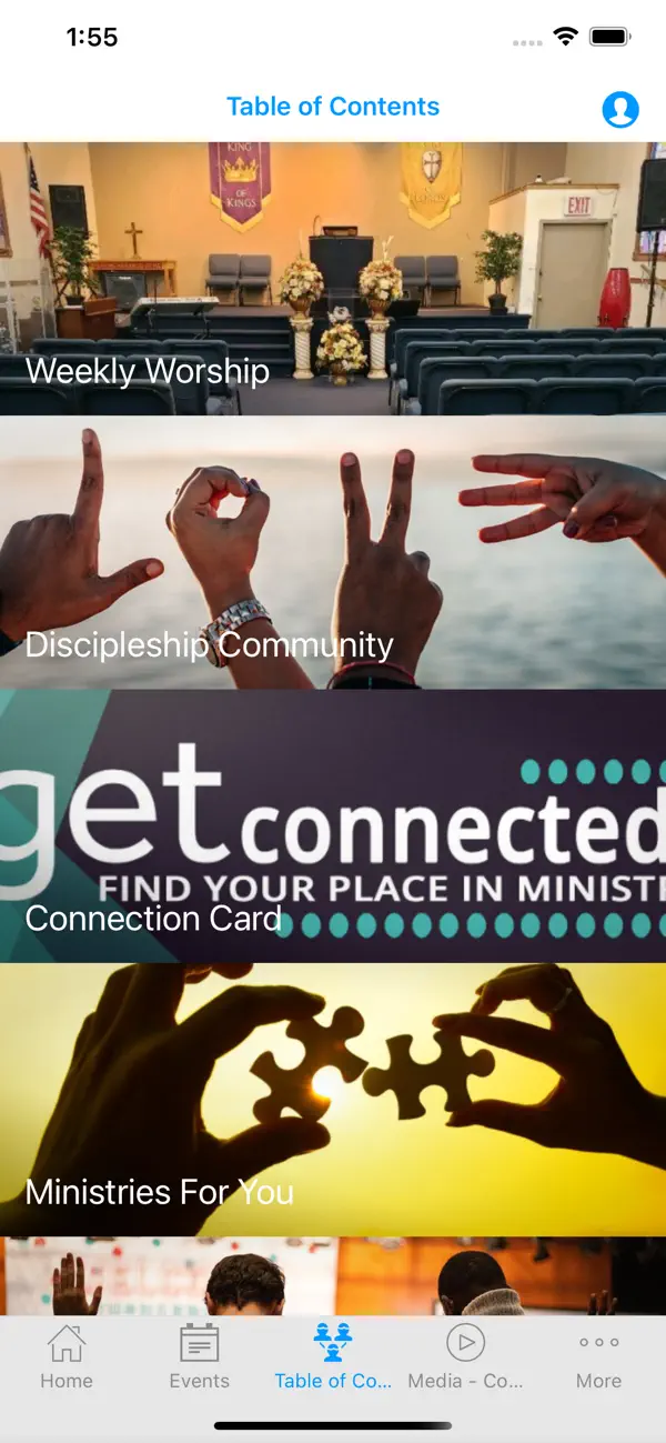 Screenshot #3 pour Community Church of Christ Inc