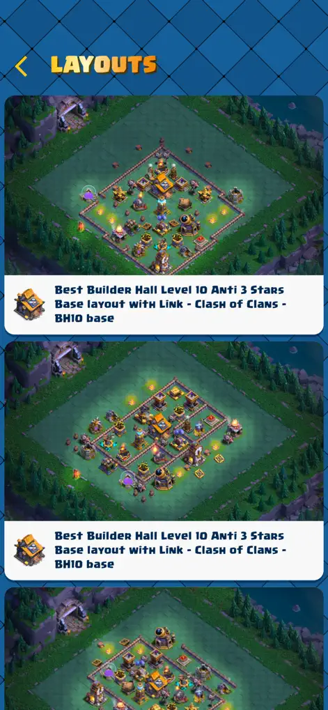 Clash Layout - COC Base Design - Utilities App | MWM