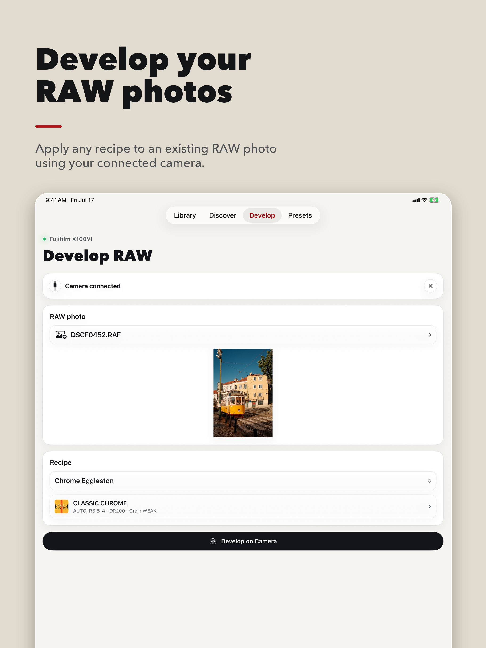 Camera Recipe Lab screenshot 5