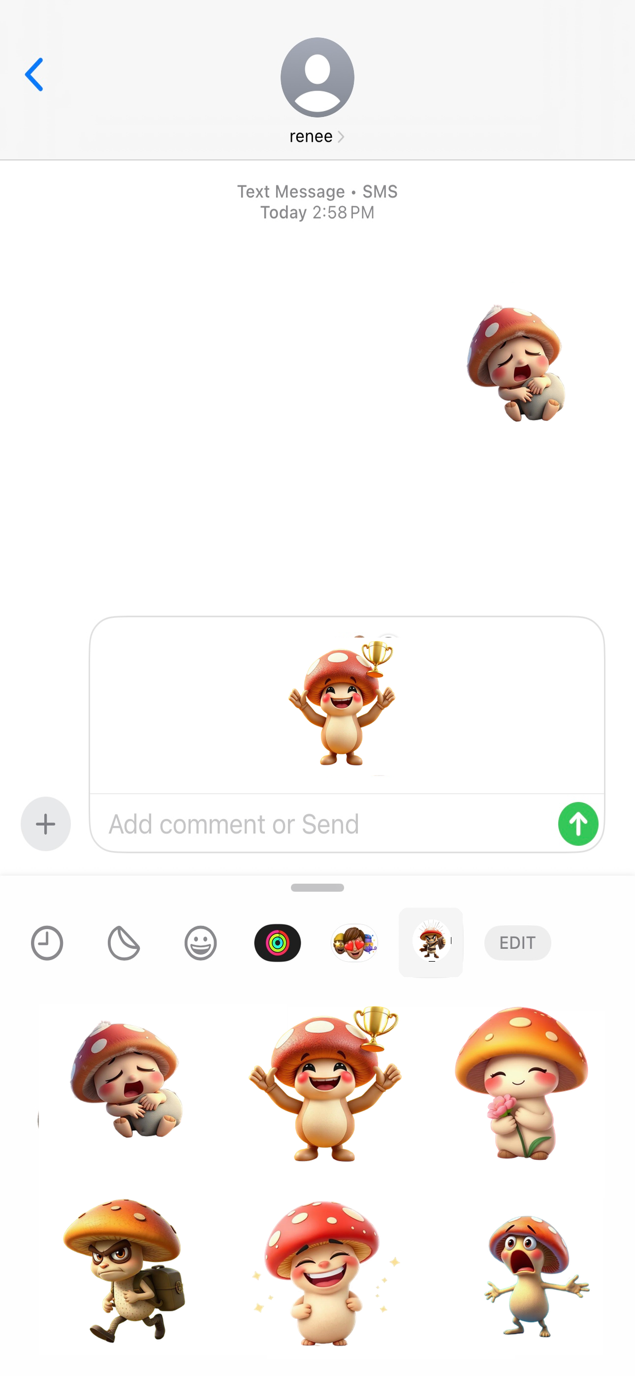 Forest Mushroom Stickers screenshot 4
