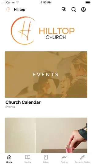 Hilltop Community Church screenshot 1