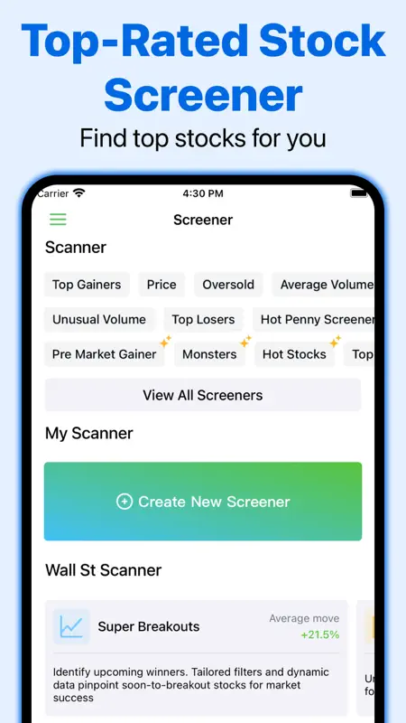 Stock Scanner - Price & Ticker screenshot 2 of 7