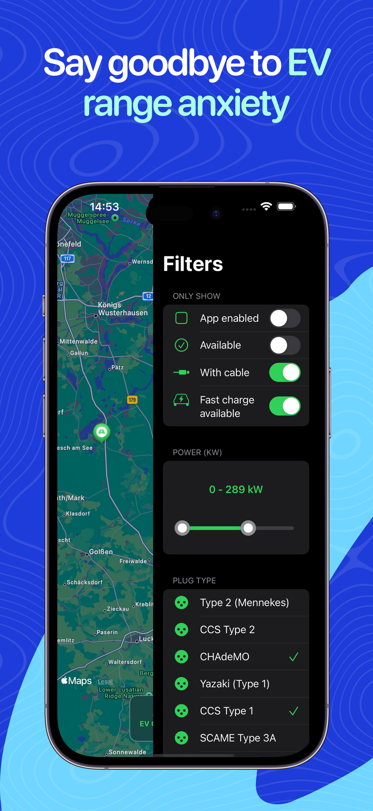 EV Charge Stations Map screenshot 7