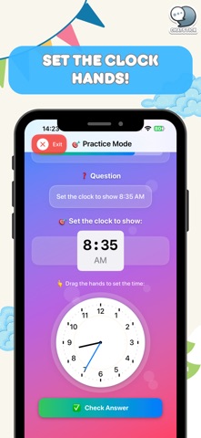 Learn to Tell Time with Fun screenshot